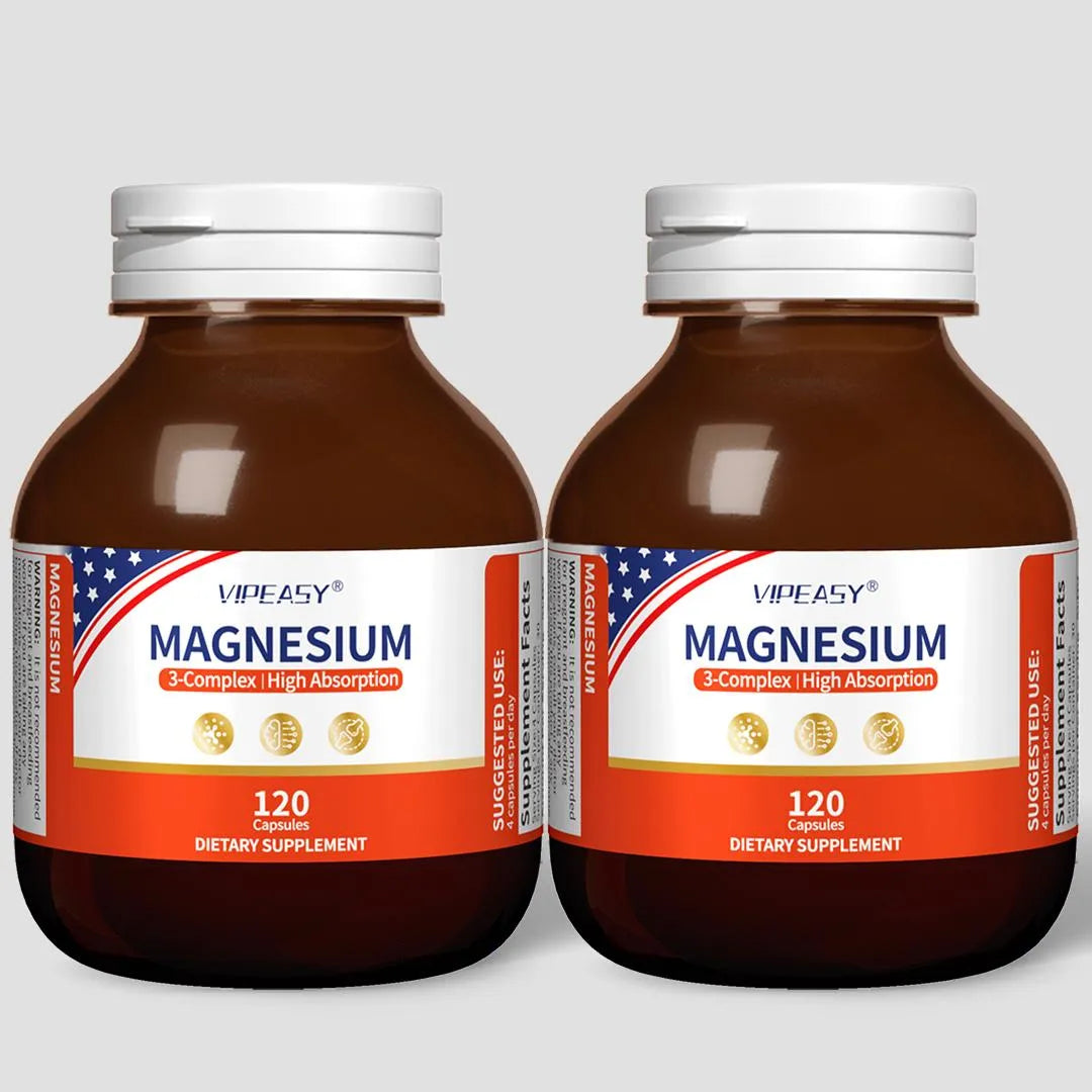 VIPEASY® Triple Magnesium Complex Supplement-2 Pack