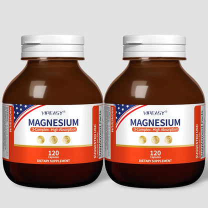 VIPEASY® Triple Magnesium Complex Supplement-2 Pack