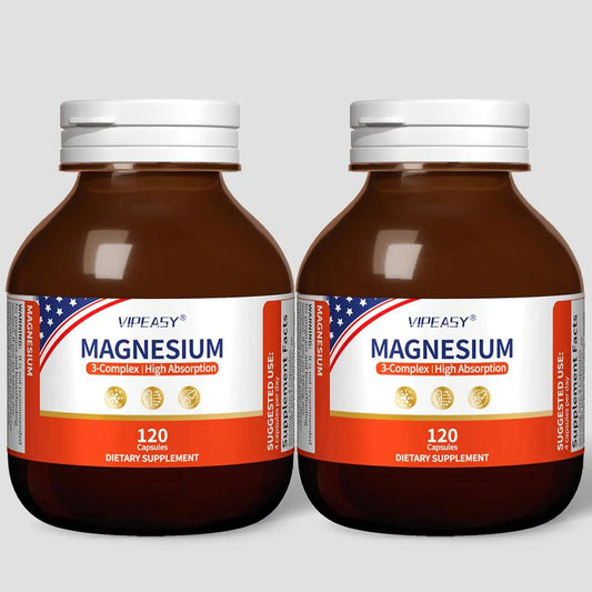 VIPEASY® Triple Magnesium Complex Supplement-2 Pack