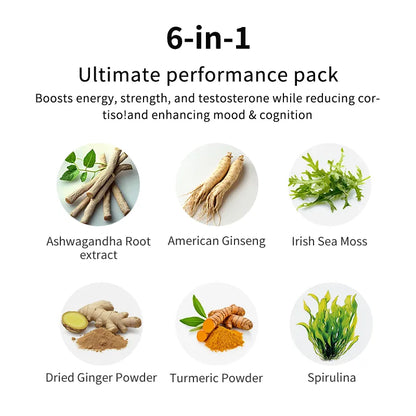 VIPEASY® ASHWAGANDHA PLUS Supplement -3Pack