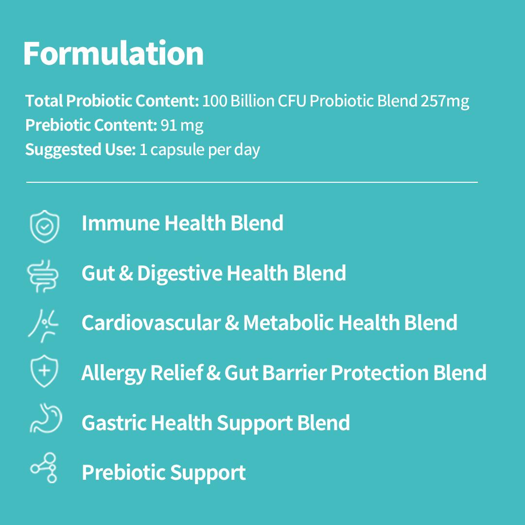 VIPEASY® Daily Probiotics – Gut & Immune Boost