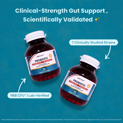 VIPEASY® Daily Probiotics – Gut & Immune Boost