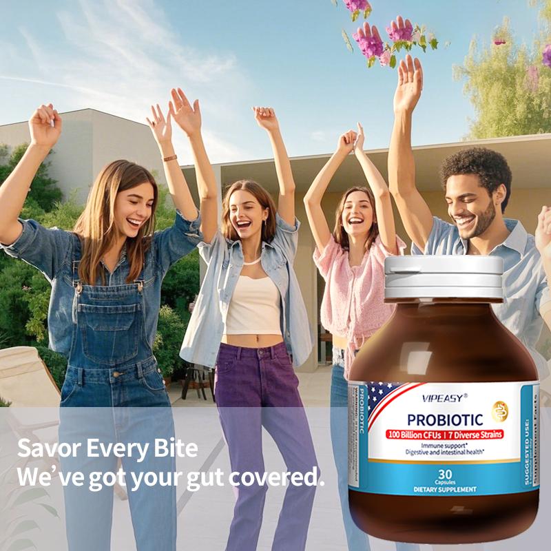 VIPEASY® Daily Probiotics – Gut & Immune Boost