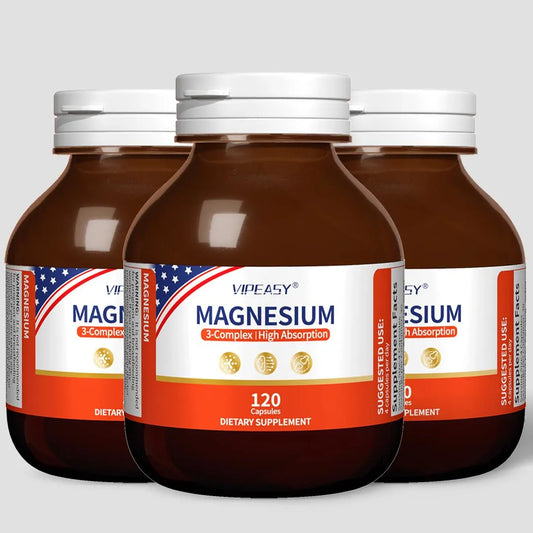 VIPEASY® Triple Magnesium Complex Supplement -3 Pack