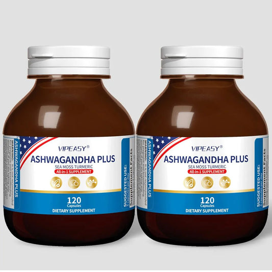 VIPEASY® ASHWAGANDHA PLUS Supplement -2Pack