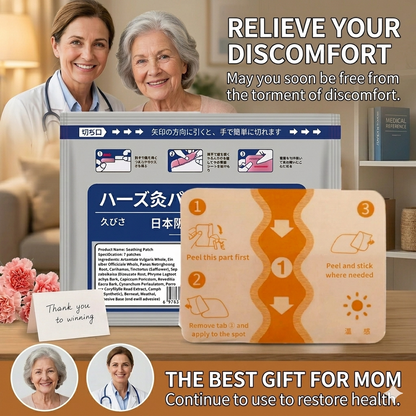 Japan Pharmaceutical Far-Infranted Bone Pain Patch WarmTherapy Patch(7 patches per bag)