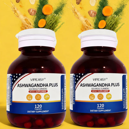 VIPEASY® ASHWAGANDHA PLUS Supplement -2Pack