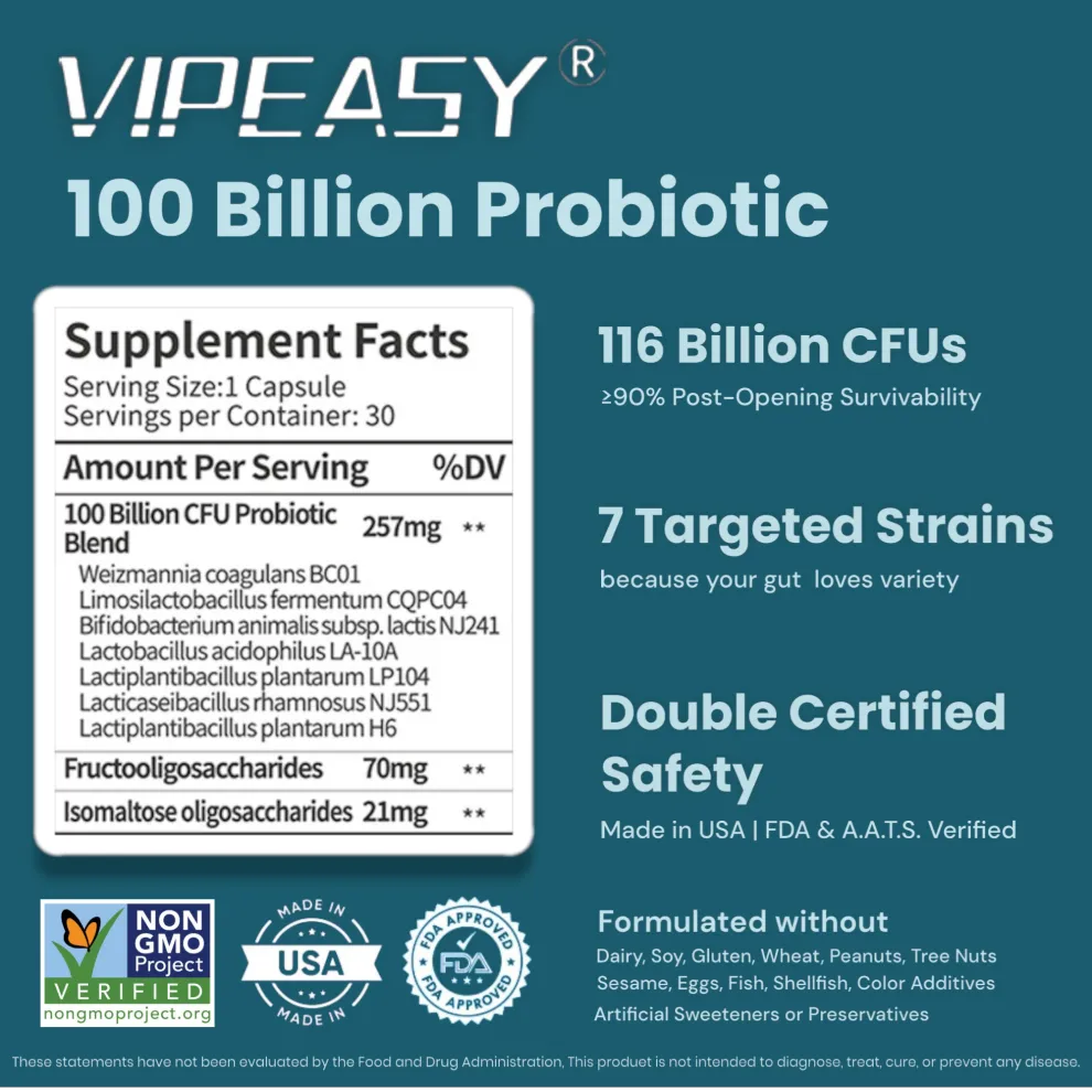 VIPEASY® PROBIOTIC-2Pack