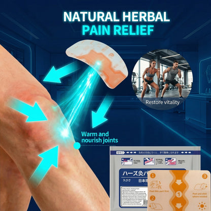 Multi-Use Herbal Heat Patches for Shoulder, Waist, Knee & Foot,Natural Comfort with Herbal Extracts, Easy to Apply, Long-Lasting Warmth (7 Pcs)