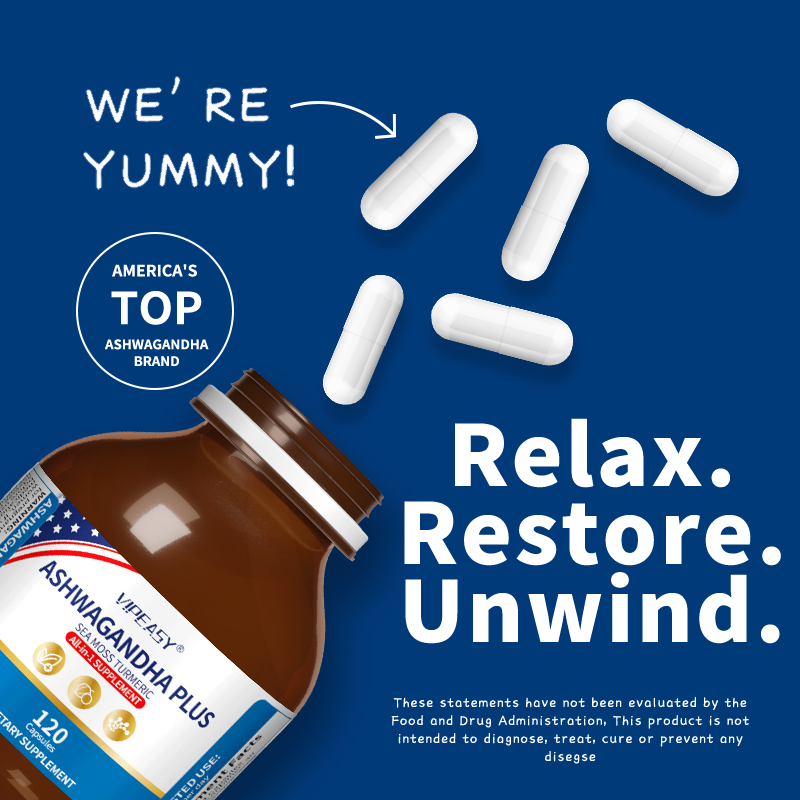 VIPEASY ASHWAGANDHA PLUS