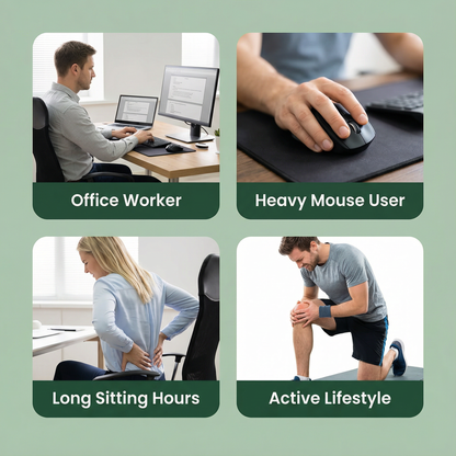 Multi-Use Herbal Heat Patches for Shoulder, Waist, Knee & Foot,Natural Comfort with Herbal Extracts, Easy to Apply, Long-Lasting Warmth (7 Pcs)